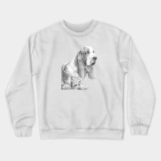 Basset hound Crewneck Sweatshirt